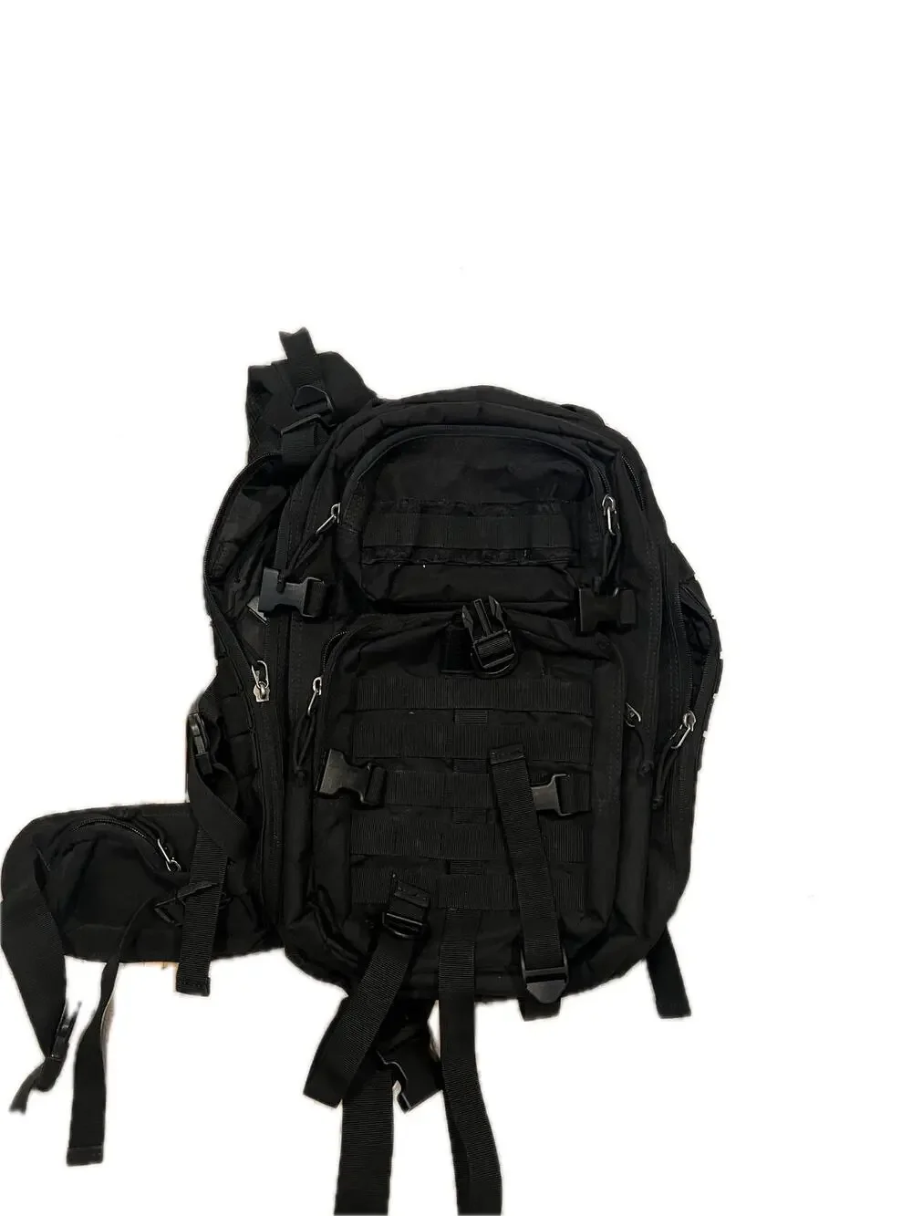Reebow Black Tactical Backpack Small 21L